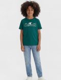 T-shirt manica corta sportiva Champion - verde - 2