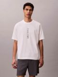 T-shirt manica corta sportiva Calvin Klein Sport - white - 0