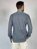 Camicia manica lunga Xacus - fantasia blue - 3