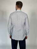 Camicia manica lunga Xacus - bianco avio - 3
