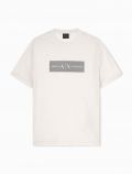 T-shirt manica corta Armani Exchange - bianco - 0