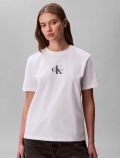 T-shirt manica corta Calvin Klein - bright white - 0