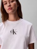T-shirt manica corta Calvin Klein - bright white - 1