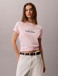T-shirt manica corta Calvin Klein - pink - 0