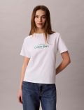 T-shirt manica corta Calvin Klein - bright white - 0