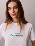 T-shirt manica corta Calvin Klein - bright white - 1