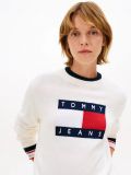 Pullover manica lunga Tommy Jeans - bianco - 1