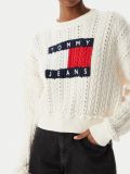 Pullover manica lunga Tommy Jeans - panna - 3