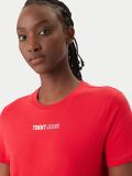 T-shirt manica corta Tommy Jeans - red - 1