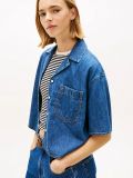 Camicia manica corta Tommy Jeans - denim medium - 1