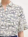 Camicia manica corta Tommy Hilfiger - bianco blu - 1