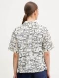Camicia manica corta Tommy Hilfiger - bianco blu - 4