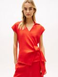 Camicia manica corta Tommy Hilfiger - rosso - 0