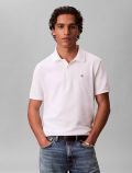 Polo manica corta Calvin Klein - bright white - 0