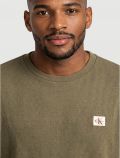 T-shirt manica corta Calvin Klein - olive - 1