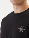 T-shirt manica corta Calvin Klein - black - 1