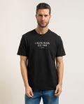 T-shirt manica corta Calvin Klein - black - 0