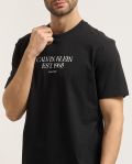 T-shirt manica corta Calvin Klein - black - 1