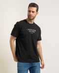T-shirt manica corta Calvin Klein - black - 2