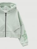 Felpa sportiva aperta Melby - menta - 1