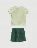 Completo maglia e pantalone corto Melby - verde - 2