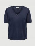 Maglia manica corta Jdy - blu notte - 0