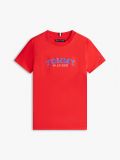 T-shirt manica corta Tommy Hilfiger - red - 4