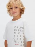 T-shirt manica corta Calvin Klein - white - 1