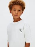 T-shirt manica corta Calvin Klein - white - 1