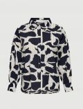 Camicia con colletto. chiusura con bo... - cloud dancer - 0