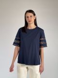 T-shirt manica corta Emme - blu navy - 0