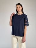 T-shirt manica corta Emme - blu navy - 2