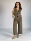 Gilet Emme - tortora - 2