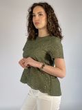 T-shirt manica corta Emme - militare - 3