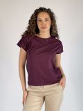 T-shirt manica corta Emme - ametista - 0