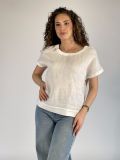 T-shirt manica corta Emme - bianco - 0