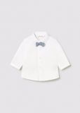 Camicia manica lunga Newborn - bianco - 0