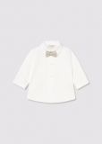 Camicia manica lunga Newborn - ecru - 0