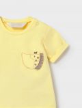 Completo maglia e pantalone corto Newborn - giallo moro - 1