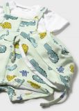 Completo 2 pezzi Newborn - mela - 1