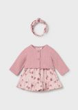 Abito manica corta Newborn - rosa - 0