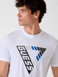 T-shirt manica corta sportiva Guess Sport - white - 1