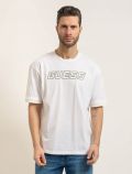 T-shirt manica corta sportiva Guess - white - 0