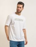 T-shirt manica corta sportiva Guess - white - 2