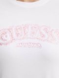 T-shirt manica corta sportiva Guess - white - 1