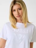 T-shirt manica corta sportiva Guess Sport - white - 1