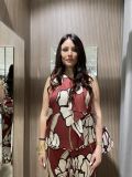 Top Diana Gallesi - rosso india - 0