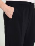 Pantalone curvy Luisa Viola - nero - 1