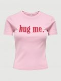 T-shirt manica corta Only - rose - 0