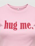 T-shirt manica corta Only - rose - 1